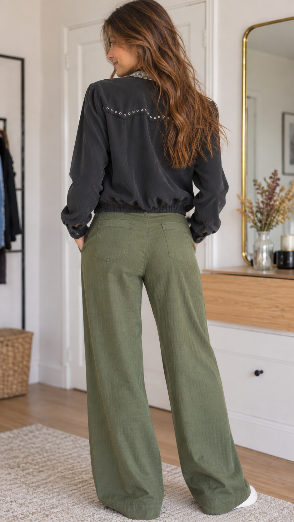 SUZANNE - Top en soie upcyclé - Fait main en France